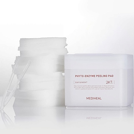 Очищающие пилинг-пэды с энзимами и LHA-кислотой Mediheal Phyto-Enzyme Peeling Pad