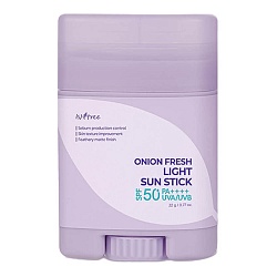 Солнцезащитный стик для проблемной кожи IsNtree Onion Fresh Light Sun Stick SPF50+ PA++++ 22gr