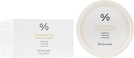 Рисовая маска-скраб Dr.Ceuracle Ganghwa Rice Granule Pack 115гр