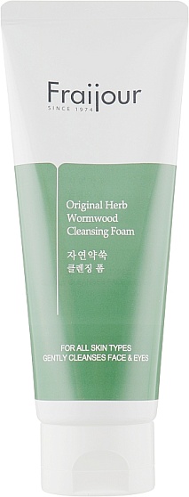 Очищающая пенка с полынью для проблемной кожи Fraijour Original Herb Wormwood Cleansing Foam 150мл