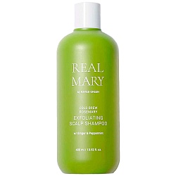 Отшелушивающий шампунь с розмарином RATED GREEN Real Mary Exfoliating Scalp Shampoo 400мл