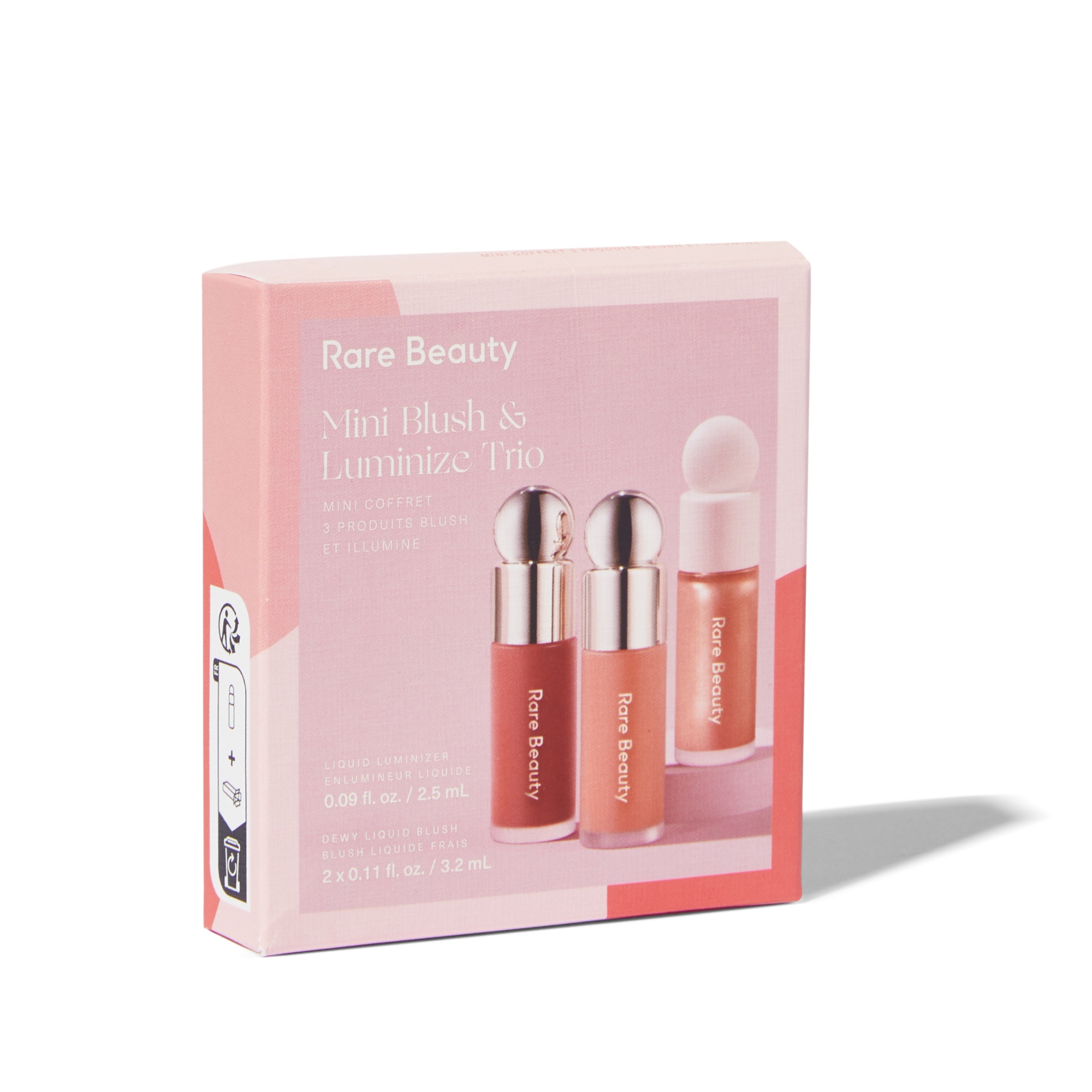 Мини набор Rare Beauty Mini Blush & Luminize Trio