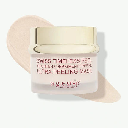 Ультра-пилинговая осветляющая маска A.G.E.STOP SWITZERLAND Swiss Timeless Peel Brighten/Depigment/Refine Ultra Peeling Mask 50ml