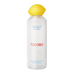 Кислотный тоник-эксфолиант с экстрактом лимона Tocobo AHA BHA Lemon Toner 150ml
