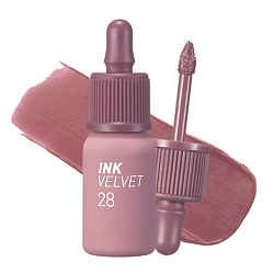 Тинт для губ Peripera Ink The Velvet #28 Mauveful Nude