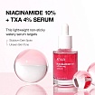 Осветляющая сыворотка с транексамовой кислотой Anua Niacinamide 10% + TXA 4% Serum 30ml