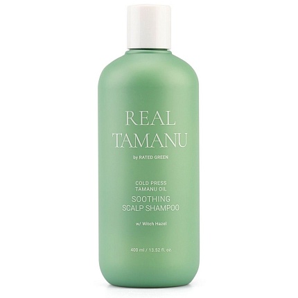 Отшелушивающий шампунь с розмарином RATED GREEN Real Tamanu Soothing Shampoo 400мл