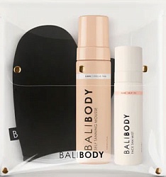 Набор автозагар мусс, спрей и рукавица Bali BodyThe Original Bronzed bundle в косметичке