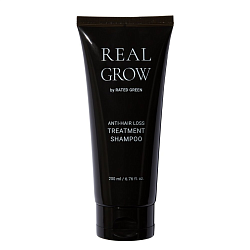 Лечебный шампунь-тритмент против выпадения RATED GREEN Real Grow Anti-Hair Loss Treatment Shampoo 200мл