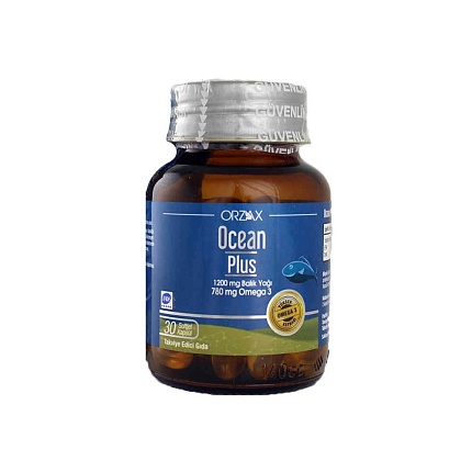 Омега 3 Orzax Omega-3 PLUS 1200 mg 30 капсул