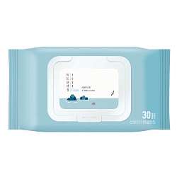 Очищающие салфетки для снятия макияжа Round Lab 1025 Dokdo Cleansing Tissue 30шт