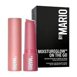 Набор увлажняющих бальзамов мини Makeup By Mario Mini MoistureGlow On The Go Plumping Lip Serum Duo оттенок Bare Glow Rose Glow