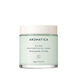 Балансирующий крем-гель для жирной кожи Aromatica Tea Tree Pore Purifying Gel Cream 100мл
