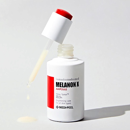 Осветляющая антивозрастная ампула с витаминами и глутатионом Medi-Peel Melanon X Ampoule 50ml 
