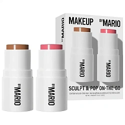 скульптор и румяна MAKEUP BY MARIO MINI SCULPT & POP ON-THE-GO (MEDIUM & PALE PETAL)