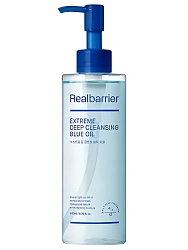 Гидрофильное масло для чувствительной кожи Real Barrier Extreme Deep Cleansing Blue Oil 200ml