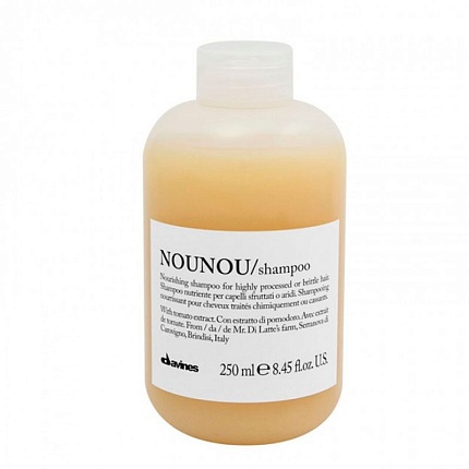 Питательный шампунь для уплотнения волос Davines NOUNOU shampoo 250мл
