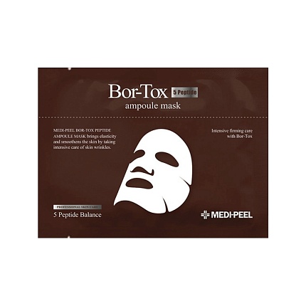 Тканевая лифтинг-маска с пептидами Medi-Peel Bor-Tox Ampoule Mask 1шт
