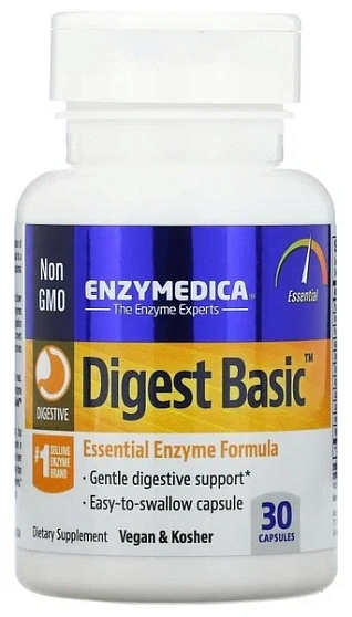 Ферменты Enzymedica Digest Basic + Probiotics 30капс