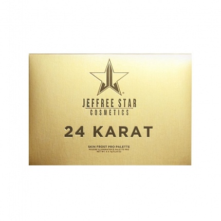 Палетка хайлайтеров для лица JEFFREE STAR COSMETICS 24 Karat Pro