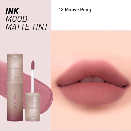 Помада для губ Peripera Tint Ink Mood Matte 13 Mauve Pong