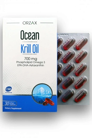 Омега 3 Orzax Ocean Krill Oil 700mg 30 капсул