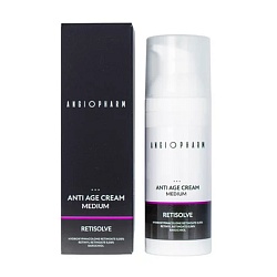 Крем омолаживающий с комплексом ретиноидов (retinol) Angiopharm Anti Age Cream Medium 50мл