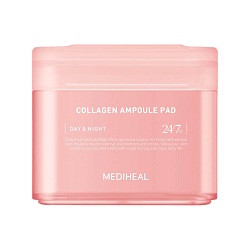 Омолаживающие пэды с коллагеном Mediheal Collagen Ampoule Pad