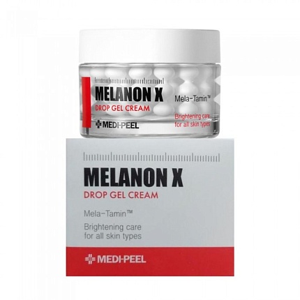 Осветляющий капсульный крем с витаминами и глутатионом Medi-Peel Melanon X Drop Gel Cream 50ml