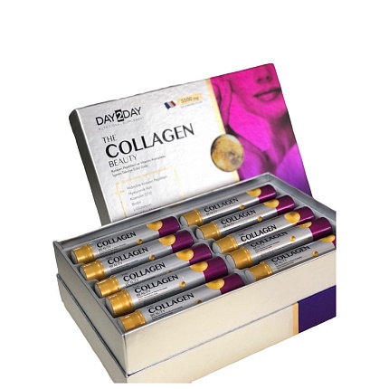 Питьевой коллаген Day2Day The Collagen beauty 30 Daily Tube 5 500 mg