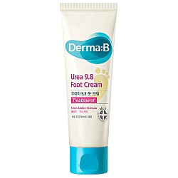 Смягчающий ламеллярный крем для ног с мочевиной Derma:B Urea 9.8 Foot Cream
