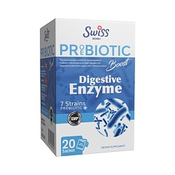 Пробиотик Swiss Diogestive Enzyme Boost 20 пакетиков