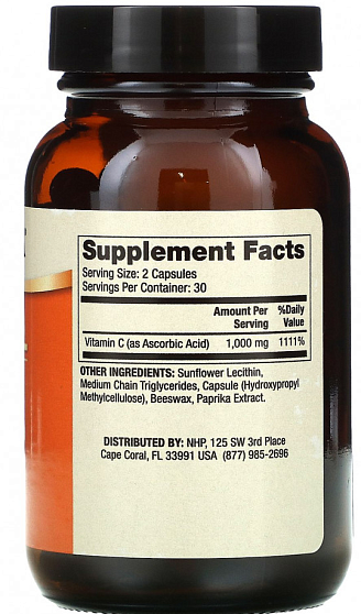 Липосомальный витамин C от Dr. Mercola, 60 капс.