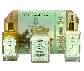 Набор «Путешествие на острова» La Sultane de Saba Gift Set trousse voyage dans les less journey to the islands travel pouch