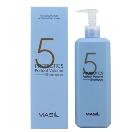 Шампунь для объема волос с пробиотиками Masil 5 Probiotics Perfect Volume Shampoo 500ml