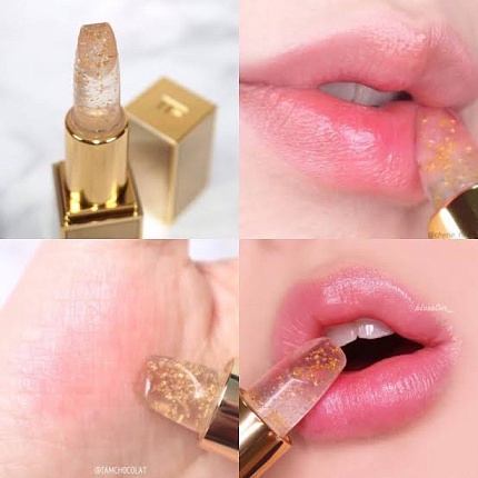 Увлажняющая помада-бальзам для губ Tom Ford - Soleil Lip Blush z09 soleil  (лимитированный выпуск)