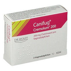 Свечи Канифаг от молочницы Canifug 200мг
