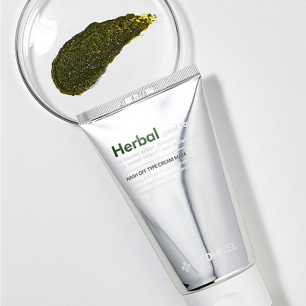 Очищающая пилинг-маска с эффектом детокса Medi-Peel Herbal Peel Tox Wash Off Type Cream Mask 120g