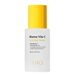 Осветляющая сыворотка против пигментных пятен с витамином С UIQ Biome Vita C Dark Spot Serum 30ml