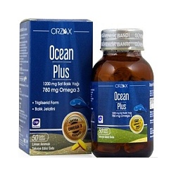 Омега 3 Orzax Ocean PLUS Omega-3 1200 mg 50 капсул
