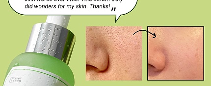 Сыворотка для сужения пор с лифтинг эффектом Sungboon Editor Green Tomato Pore Lifting Ampoule+ 30ml