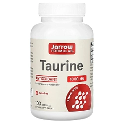 Таурин Jarrow Formulas Taurine 1000 mg 100 капсул