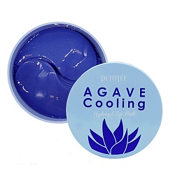 Охлаждающие гидрогелевые патчи с экстрактом агавы Petitfee Agave Cooling Hydrogel Eye Mask