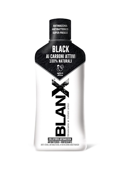 Ополаскиватель отбеливающий "BlanX Black" 500 мл