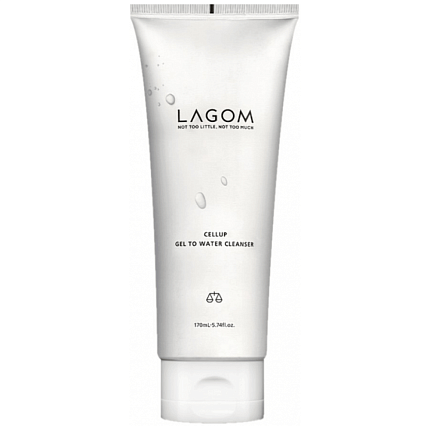 Гель для деликатного очищения кожи лица LAGOM Cellup Gel To Water Cleanser 170ml