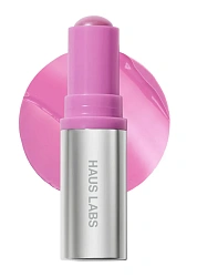 Румяна HAUS LABS Color Fuse Glassy Cheek Blush Balm Stick оттенок Glassy lilac 5gr