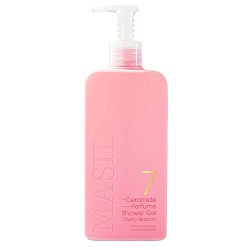 Питательный парфюмированный гель для душа с церамидами Masil 7 Ceramide Perfume Shower Gel Cherry Blossom 300мл