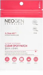 Патчи против воспалений A-CLEAR Soothing Clear Spot Patch Neogen 24шт