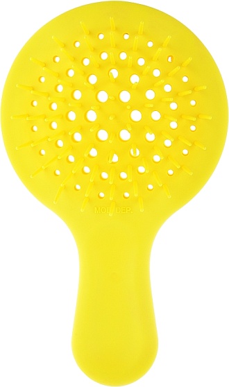 Расческа для волос, жёлтая janeke 1830 mini superbrush the original italian soft yellow
