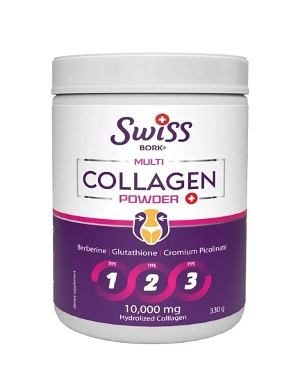 Мультиколлагеновый порошок Swiss Bork Multi Collagen Powder 330гр
